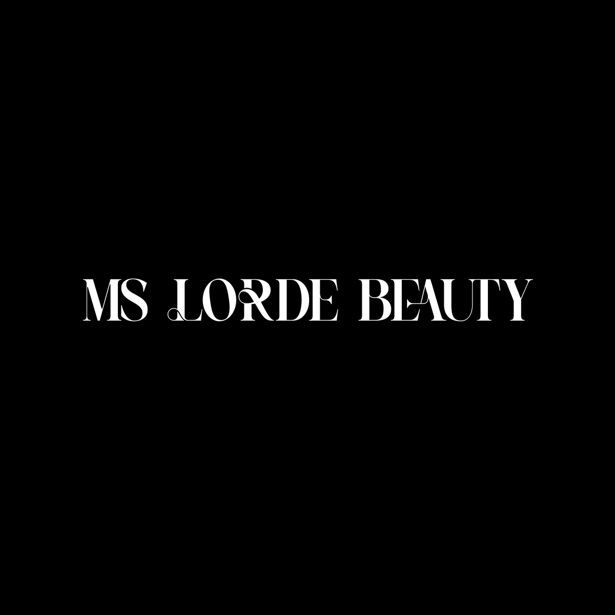 MS LORDE BEAUTY LOGO